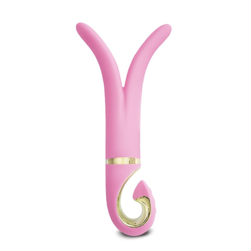 Understanding Adult Toys: A Beginner's Guide to Intimate Essentials - a pink dual-action vibrator for pleasurable experiences.