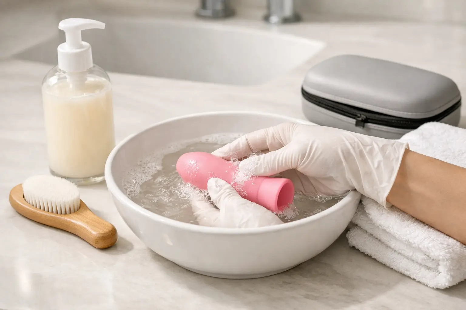 How to Clean Silicone Toys Properly