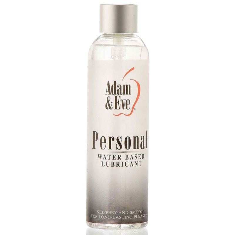 Adam & Eve Personal - Water Based Lubricant - 237 ml (8 oz) Bottle - slippery and smooth for long-lasting pleasure