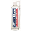 Swiss Navy Silicone Lubricant 32oz/946ml bottle for enhancing intimate experiences and sensual responsiveness.