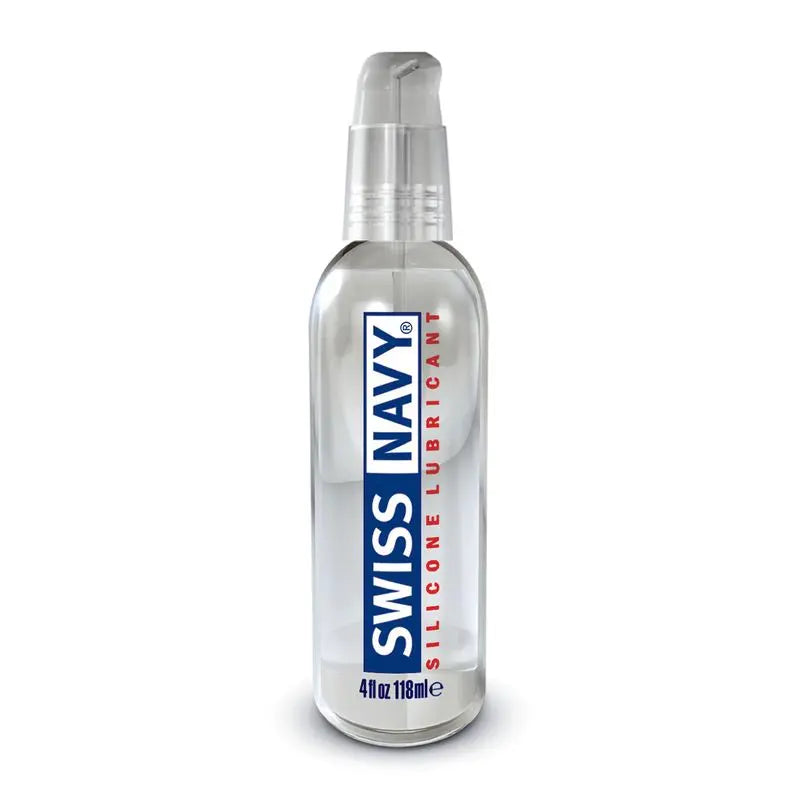Swiss Navy Silicone Lubricant 4oz/118ml Swiss Navy Discreet Intimate Essentials.