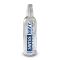 Swiss Navy Water Based Lubricant 8oz/237ml in sleek bottle with pump for easy application
