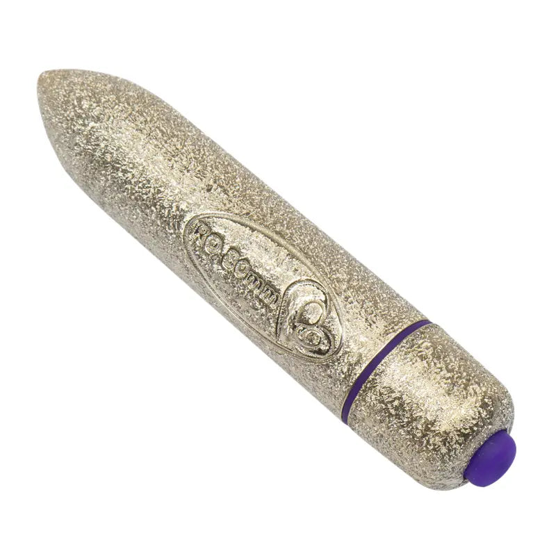 RO-80mm 7 Speed Precious Rose Gold Vibrating Bullet Rocks Off Discreet Intimate Essentials.