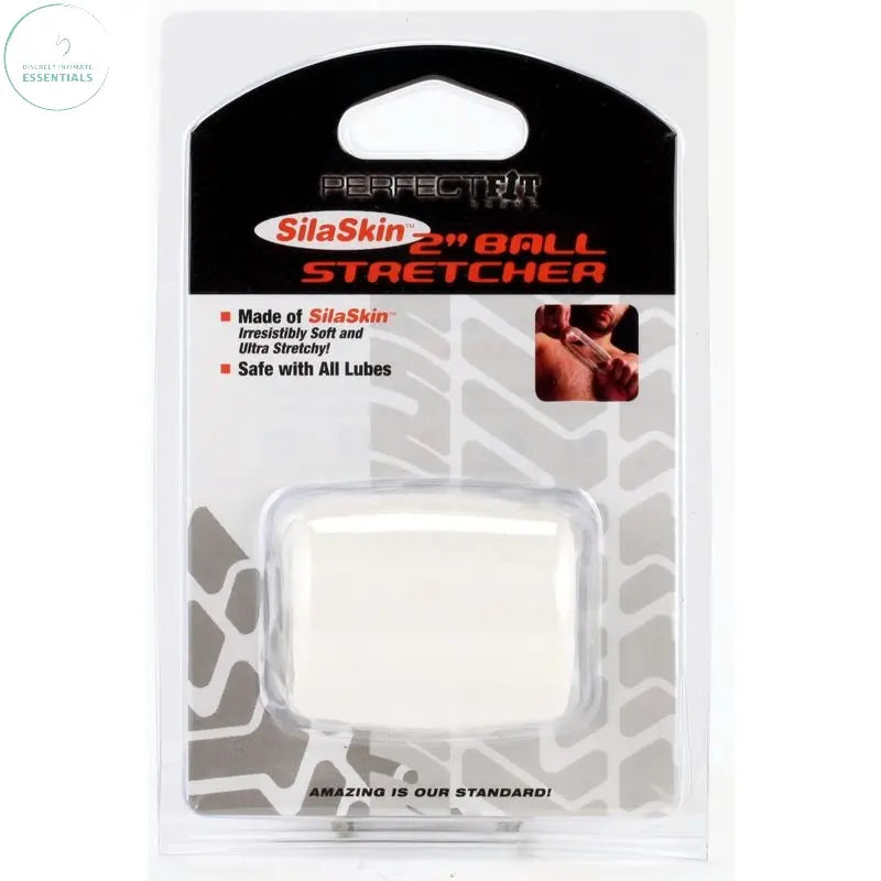 Affordable quality Ball Stretcher 2in SilaSkin  from PerfectFit by Discreet Intimate Essentials with Discreet Delivery 