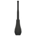ergoflo anal douche with a medical grade contoured bulb and silicone flex-tip nozzle.
