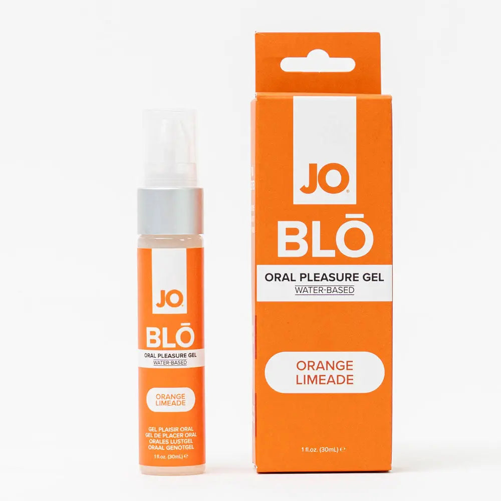Affordable quality JO Blo Orange Limeade - Orange Limeade Flavoured Oral Pleasure Gel - 30 ml Bottle  from JO by Discreet Intimate Essentials with Discreet Delivery 