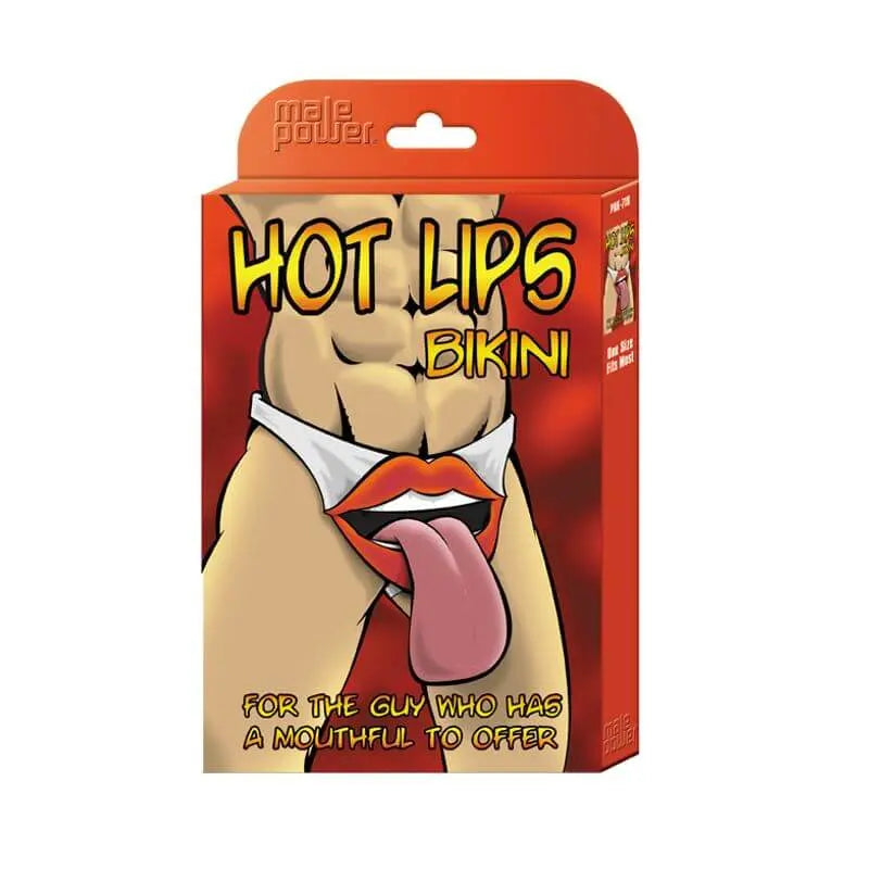 Hot Lips Bikini Novelty Underwear Male Power Discreet Intimate Essentials.