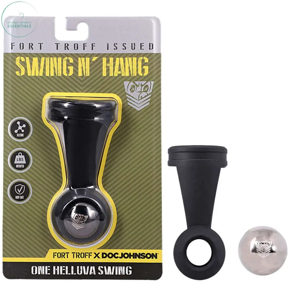 Affordable quality Fort Troff - Swing N' Hang -  Weighted Ball Tugger  from Doc Johnson by Discreet Intimate Essentials with Discreet Delivery 