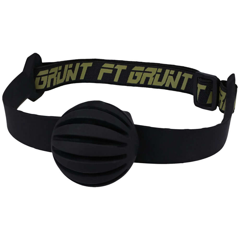 Fort Troff Max Comfort Gag - Mouth Restraint with EZ-adjust Flex-Fit strap, body-safe silicone and cupped eye design.