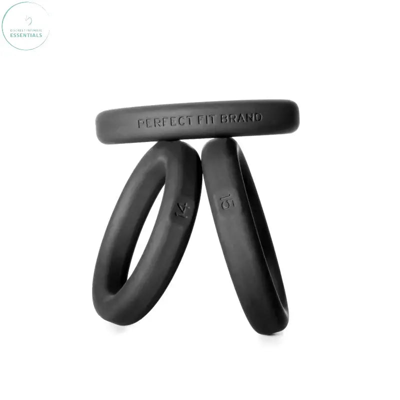 Affordable quality Xact-Fit Silicone Rings Medium 3 Ring Kit  from PerfectFit by Discreet Intimate Essentials with Discreet Delivery 