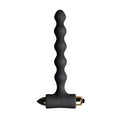 Petite Sensations Pearls Black slim vibrating anal beads for beginners and experienced users, offering ultimate pleasure.
