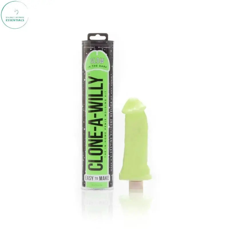 Affordable quality Clone a Willy Glow Green  from Clone a Willy by Discreet Intimate Essentials with Discreet Delivery 