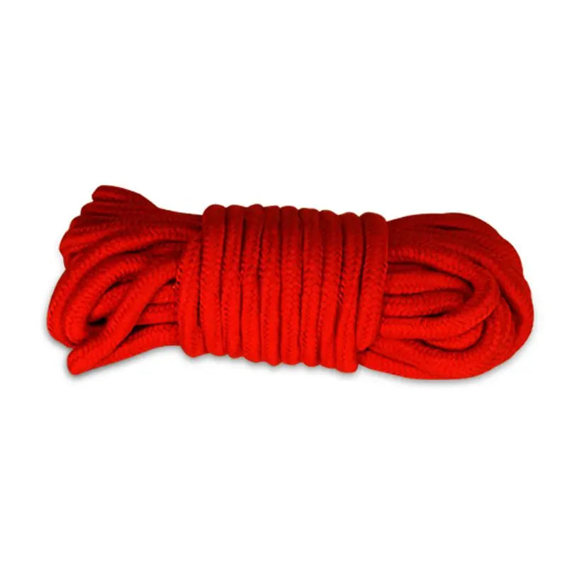 Fetish Bondage Rope 10m Red Lovetoy Discreet Intimate Essentials.
