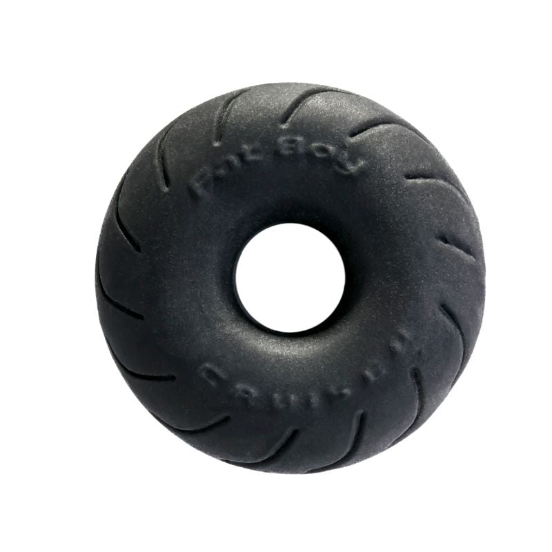 Cruiser Ring 2.5in SilaSkin Black, black cock ring designed for comfort and performance, perfect for intimate essentials for her.