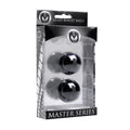 Jaded Glass Ben Wa Balls 30mm in a stylish package for intimate essentials for her and Kegel exercises.