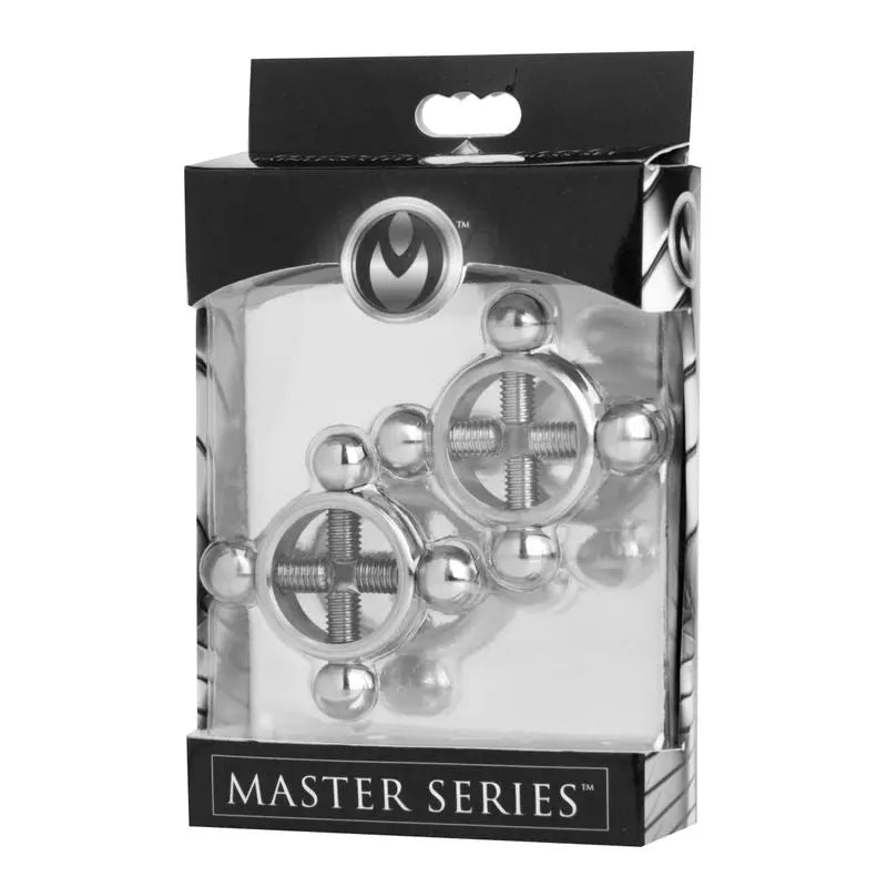 Intimate Rings Metal Rings Of Fire Stainless Steel Nipple Press Set – Discreet Intimate ...