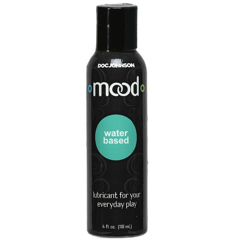 Mood Water Based Lube 118 ml bottle, perfect water based lubricant for intimacy and everyday play.