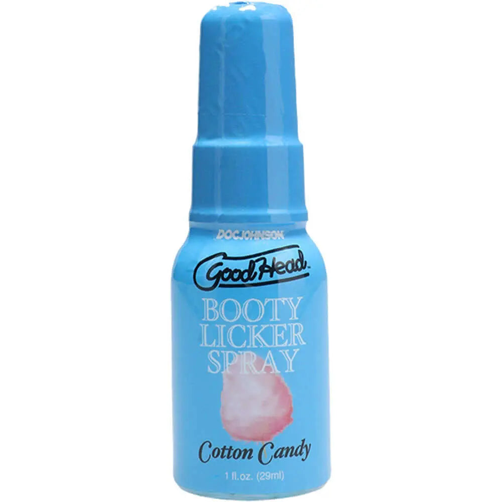 GoodHead Booty Licker Spray - Cotton Candy - Cotton Candy Flavoured Spray - 29 ml Bottle Doc Johnson Discreet Intimate Essentials.