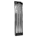 Adjustable steel spreader bar in packaging, showcasing durable and versatile design for bondage play.