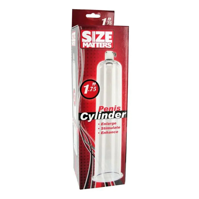 Penis Pumping Cylinder 1.75in Size Matters Discreet Intimate Essentials.