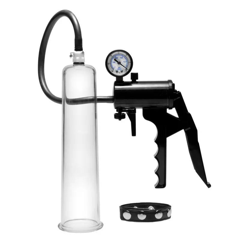 Affordable quality Premium Penis Pumping Kit (Intermediate Size)  from Size Matters by Discreet Intimate Essentials with Discreet Delivery 