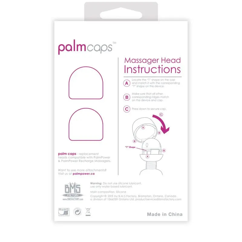 Affordable quality PalmCaps (For use with PalmPower)  from PalmPower by Discreet Intimate Essentials with Discreet Delivery 