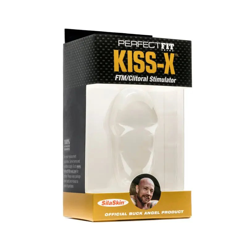 Buck Angel KissX Clear PerfectFit Discreet Intimate Essentials.