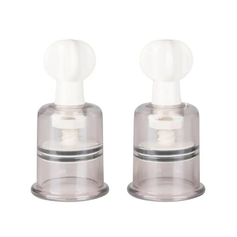 Nipple and Clit Suckers Large 2 Pc Fetish Collection Discreet Intimate Essentials.