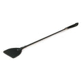 PU leather SM crop whip with a long handle and elegant design, perfect for SM play and games.
