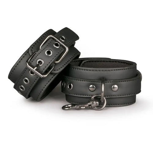 Ankle Cuffs Black Fetish Collection Discreet Intimate Essentials.