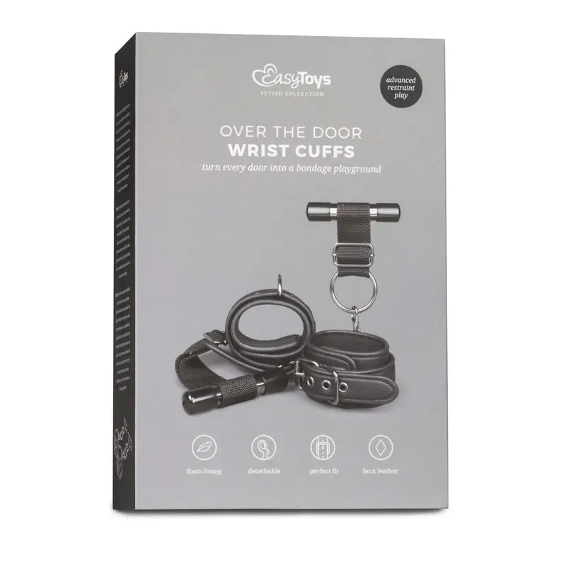 Over the Door Wrist Cuffs Fetish Collection Discreet Intimate Essentials.