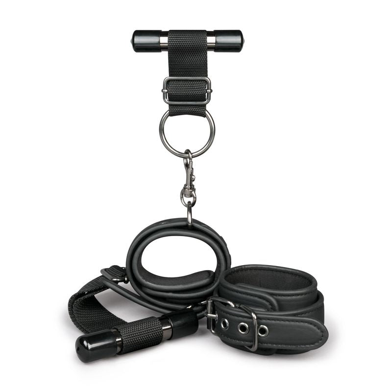 Over the Door Wrist Cuffs for bondage play, perfect for intimate essentials and sexy toys for men.