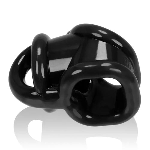 Ballsling Ball Split Sling Black OxBalls Discreet Intimate Essentials.