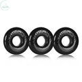 Affordable quality Ringer Cockring 3 Pc Black  from OxBalls by Discreet Intimate Essentials with Discreet Delivery 