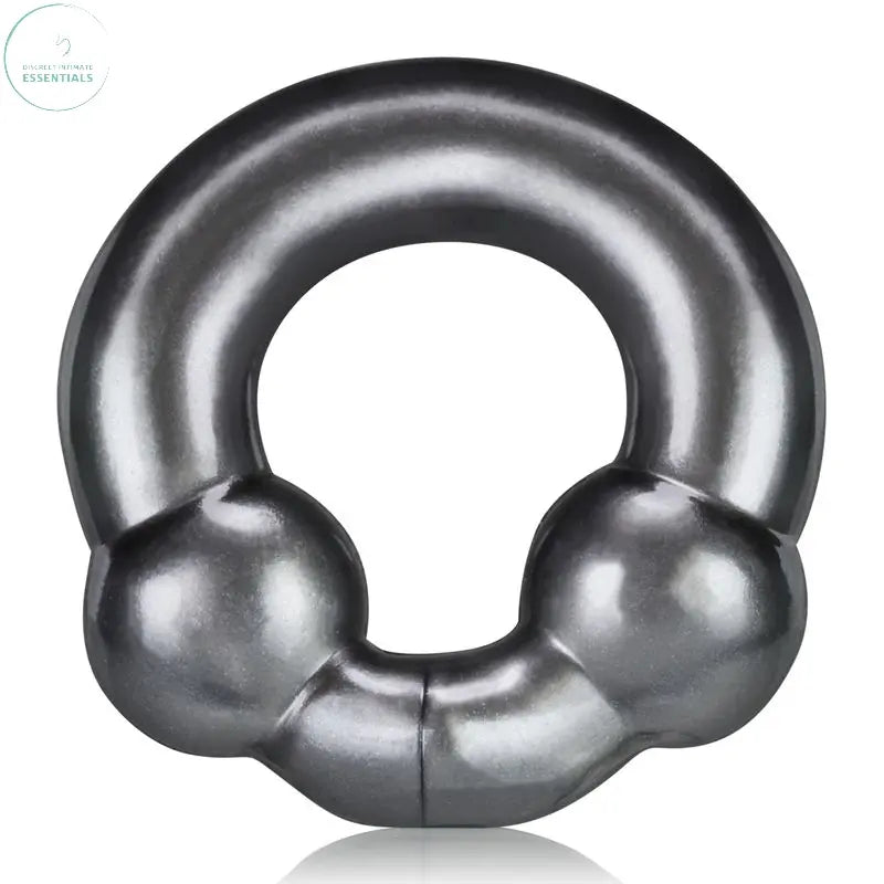 Affordable quality Ultraballs 2 Pk Cockring Steel And Red  from OxBalls by Discreet Intimate Essentials with Discreet Delivery 