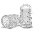 Clear nipple puller from OXBALLS, featuring a textured design for enhanced nipple play.