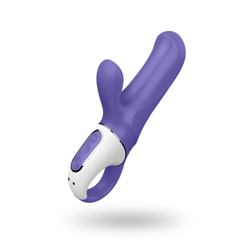 Satisfyer Vibes Magic Bunny, a compact G-spot clitoral vibrator for intense stimulation and pleasure.