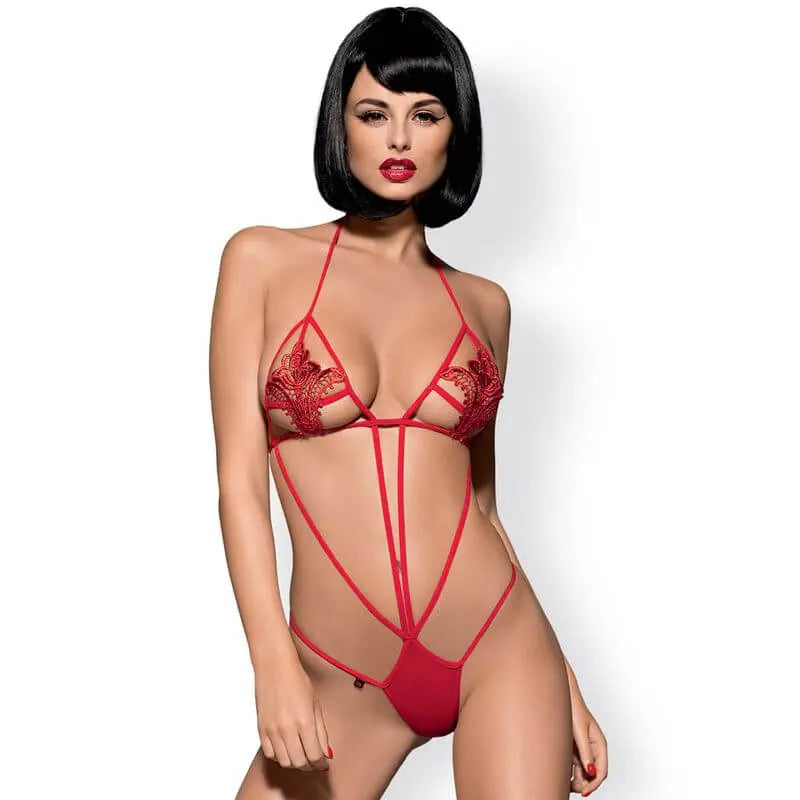 Luiza Teddy Black by Obsessive from Discreet Intimate Essentials for  Lingerie, quality products at discount affordable prices.
