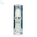 Fat Boy Ultra Fat sheath in vertical packaging showcasing its unique design and features.