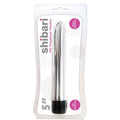 Affordable quality Shibari 10X Pulsations Vibrator 5in Silver  from Shibari by Discreet Intimate Essentials with Discreet Delivery 