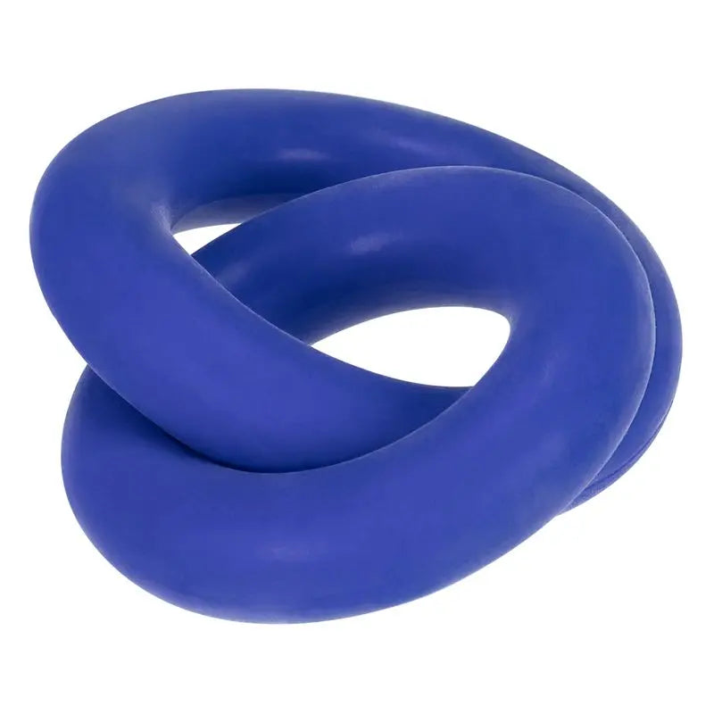 Affordable quality DUO Linked Cock/Ball Rings by Hunkyjunk Cobalt  from Hunkyjunk by Discreet Intimate Essentials with Discreet Delivery 