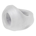 CLUTCH Cock/Ball Sling by Hunkyjunk Ice, designed for enhanced support and comfort in a sleek, transparent finish.