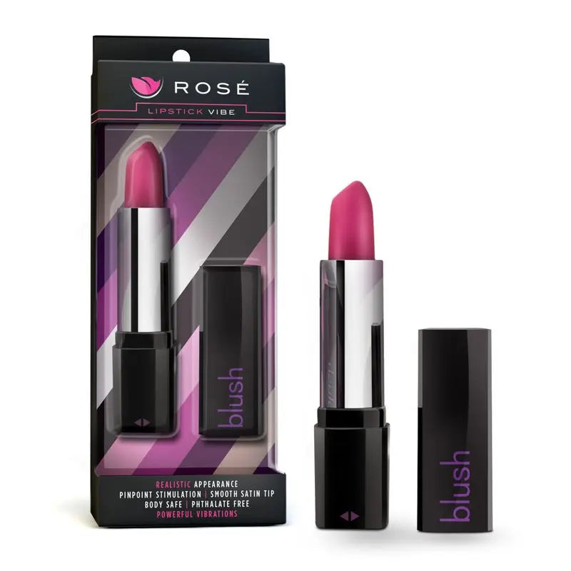 Affordable quality Rose Lipstick Vibe Black  from Rose by Discreet Intimate Essentials with Discreet Delivery 