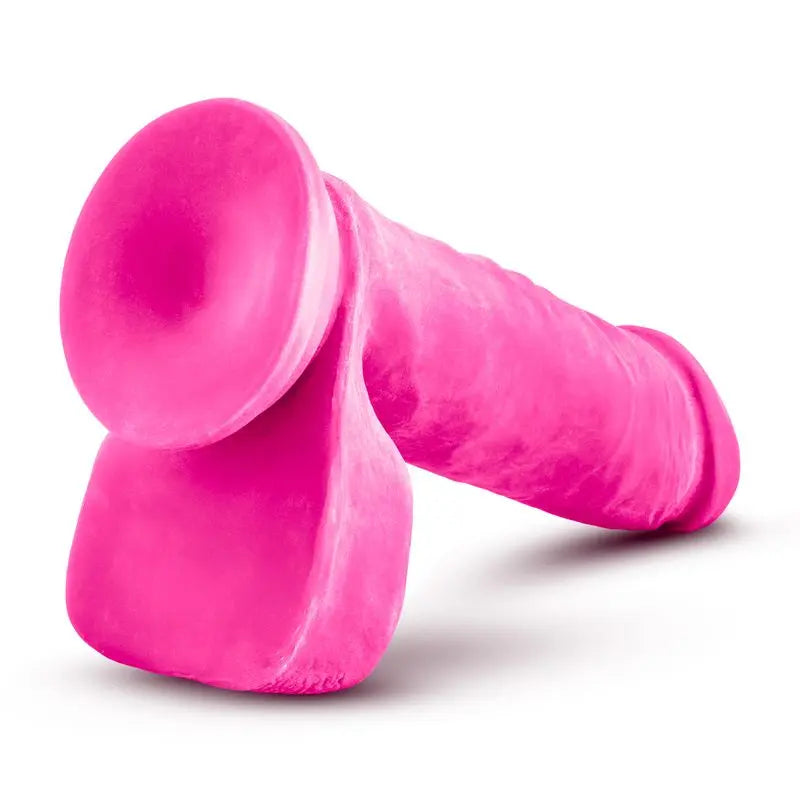 Au Naturel Bold Hero 8in Dildo Pink Au Naturel Discreet Intimate Essentials.