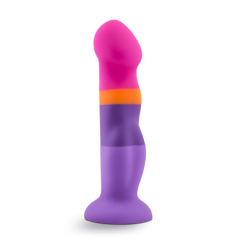 Avant D3 silicone dildo in vibrant colors, designed for enhanced pleasure and stimulation.