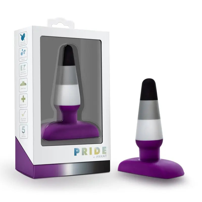 Avant Pride P7 Ace Silicone Butt Plug Avant Discreet Intimate Essentials.