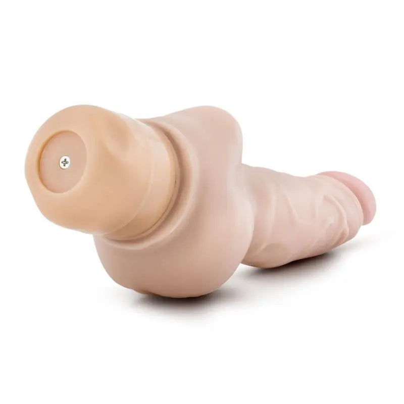 Dr Skin Cock Vibe 12 8in Vibrating Cock Beige Dr Skin Discreet Intimate Essentials.