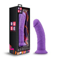 Ruse Jammy Purple, a girthy silicone dildo with a suction cup base and realistic design for ultimate pleasure.