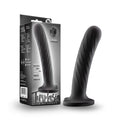 Temptasia Twist Large, large G-spot vibrator with swirling texture and suction cup base for G-spot or anal stimulation.