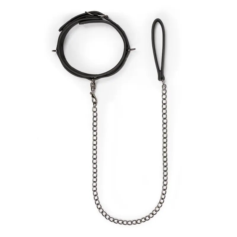 Fetish collar With Leash Fetish Collection Discreet Intimate Essentials.